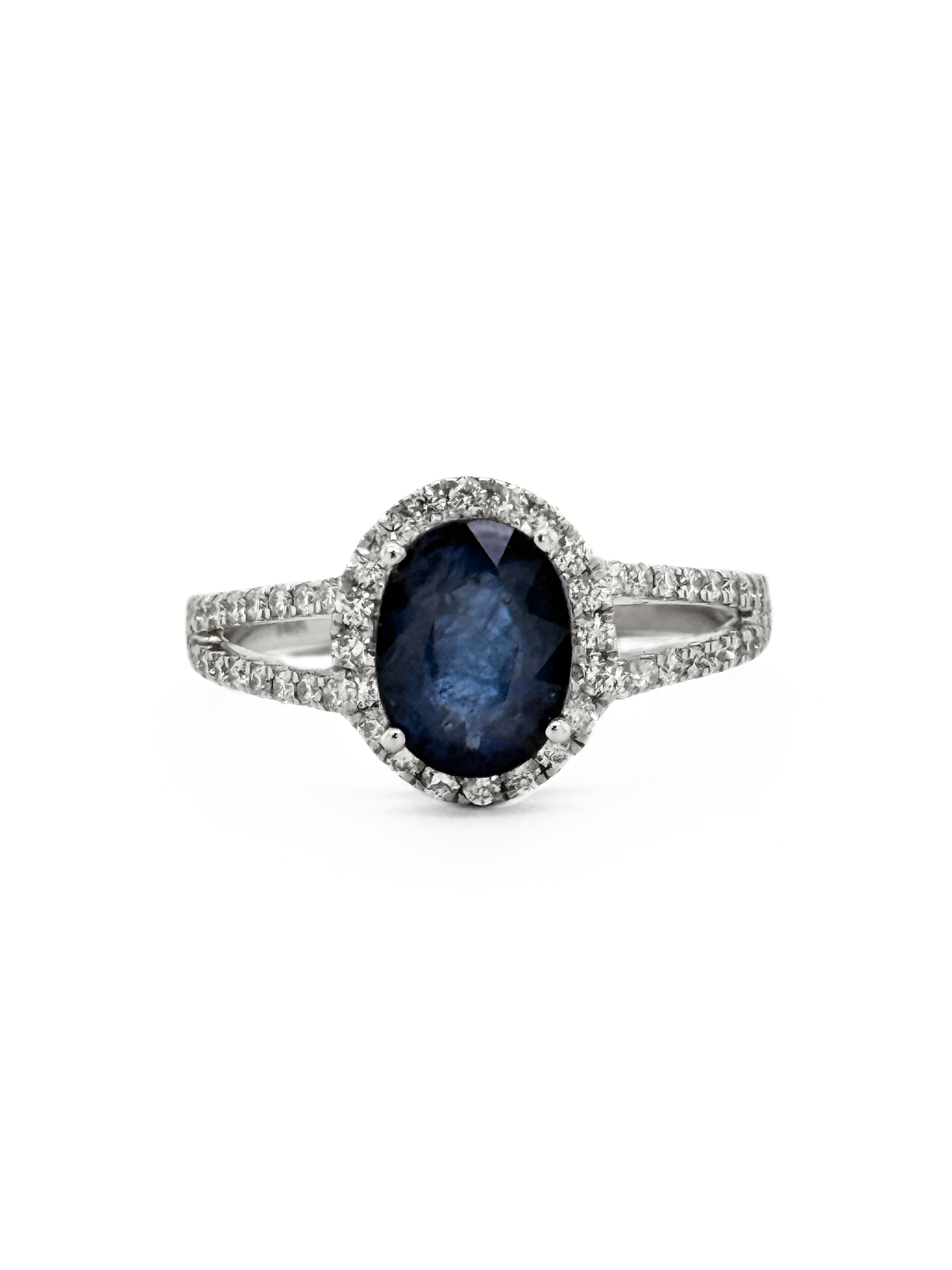 DIAMOND LADY'S RING-R10174